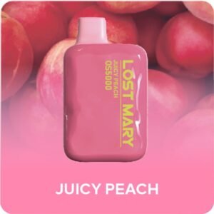 Juicy Peach - Lost Mary Vape OS5000 50MG 10ml