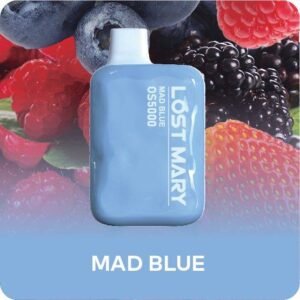 Mad Blue - Lost Mary Vape OS5000 50MG 10ml