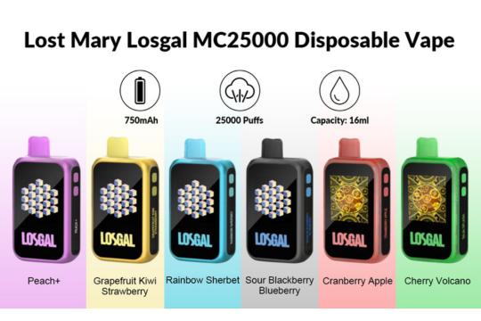 Lost Mary Losgal MC25000 Disposable Vape | Best Flavors 2025