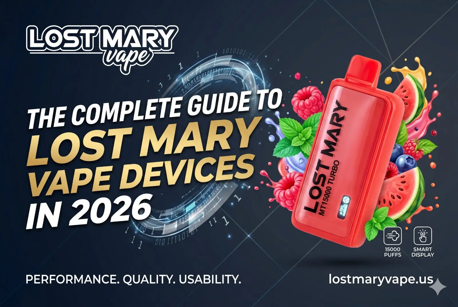 The Complete Guide to Lost Mary Vape Devices in 2026