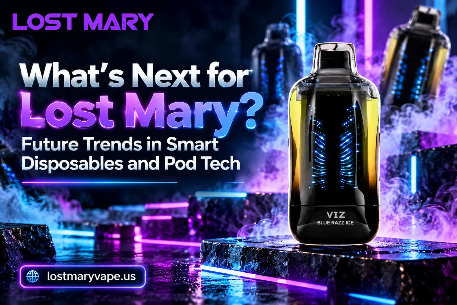 What’s Next for Lost Mary? Future Trends in Smart Disposables and Pod Tech